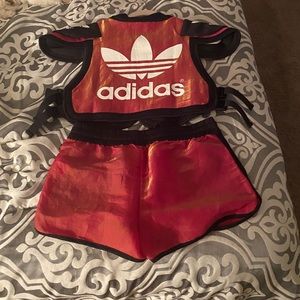 Adidas short set